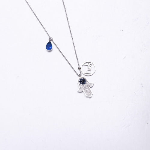 Retro Hand Pendant Stainless Steel Necklace Wholesale Gooddiy