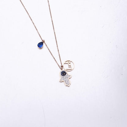 Retro Hand Pendant Stainless Steel Necklace Wholesale Gooddiy