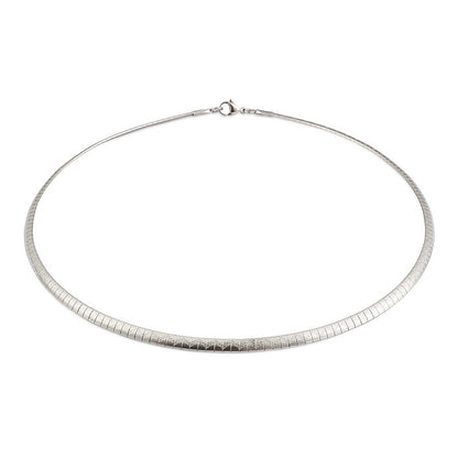 Simple Stainless Steel Pattern Neckalce Wholesale Gooddiy