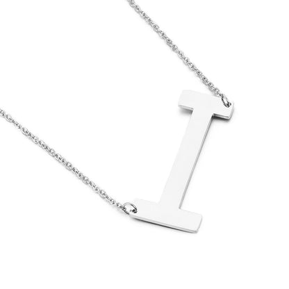 Fashion Simple 26 English Letter Stainless Steel Necklace Wholesale Gooddiy