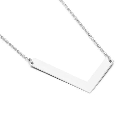 Fashion Simple 26 English Letter Stainless Steel Necklace Wholesale Gooddiy