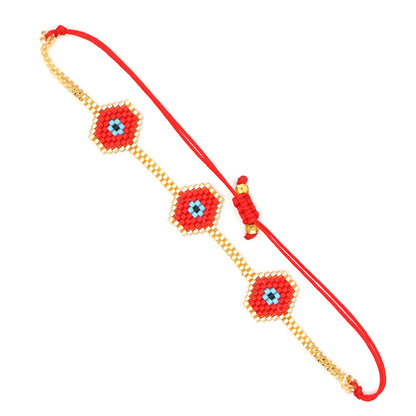 Ethnic Style Letter Miyuki Rice Beaded Bracelet Setwholesale Jewelry Gooddiy