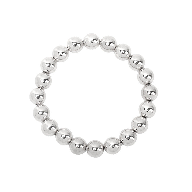 Ig Style Simple Style Alloy Beaded Unisex Bracelets