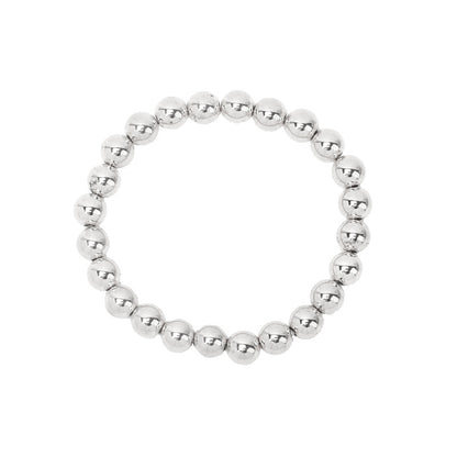 Ig Style Simple Style Alloy Beaded Unisex Bracelets