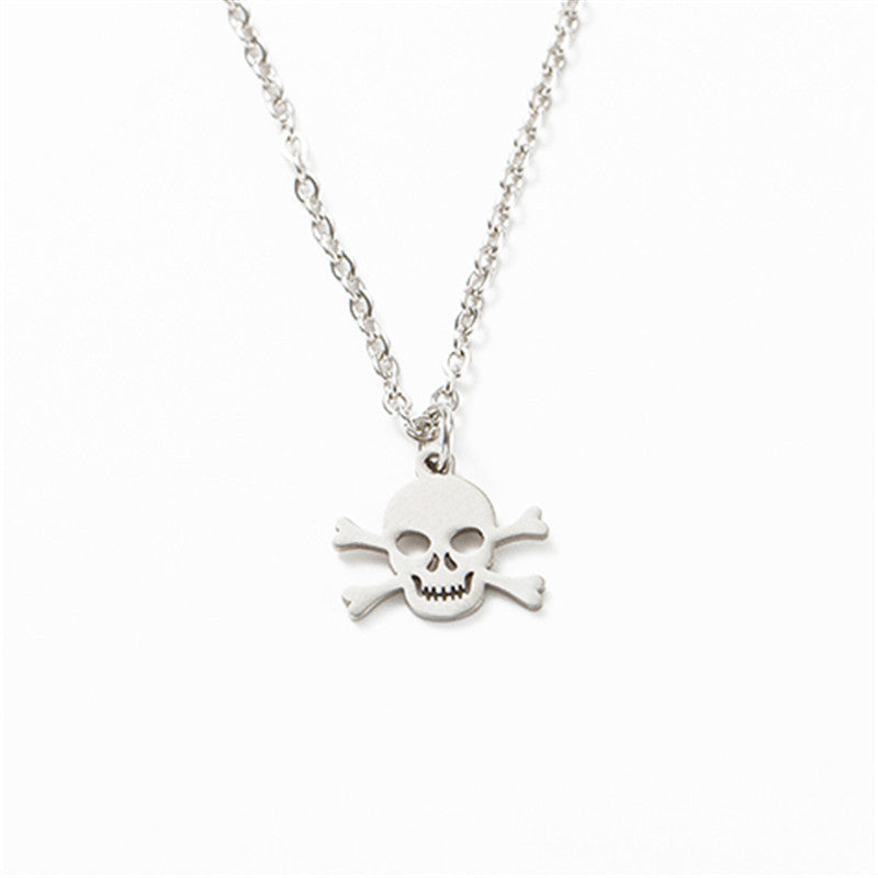 Fashion Skull Stainless Steel Necklace