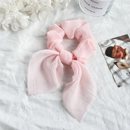 New Double Bow Hair Scrunchies