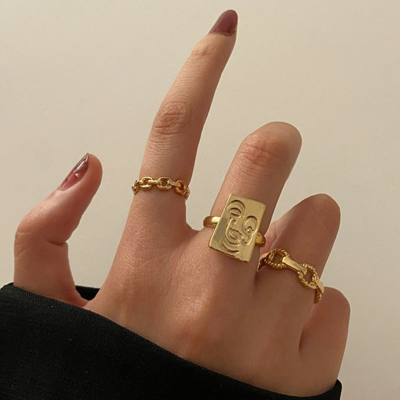 Fashion Simple Ring Set