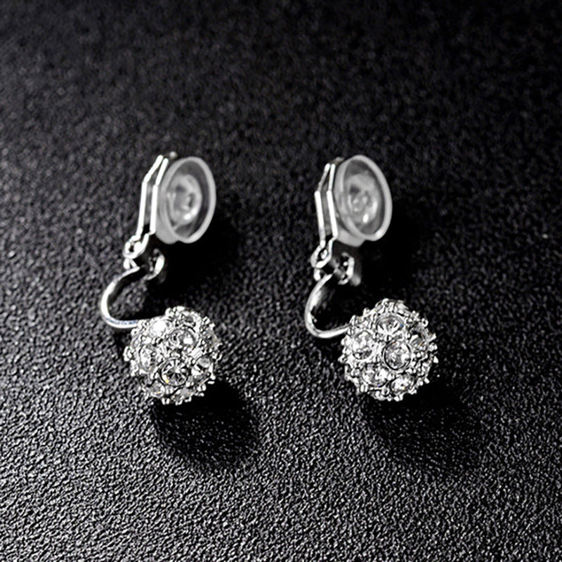 New Fashion Earrings Full Of Small Ball Earrings