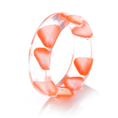 Simple Fruit Resin Ring