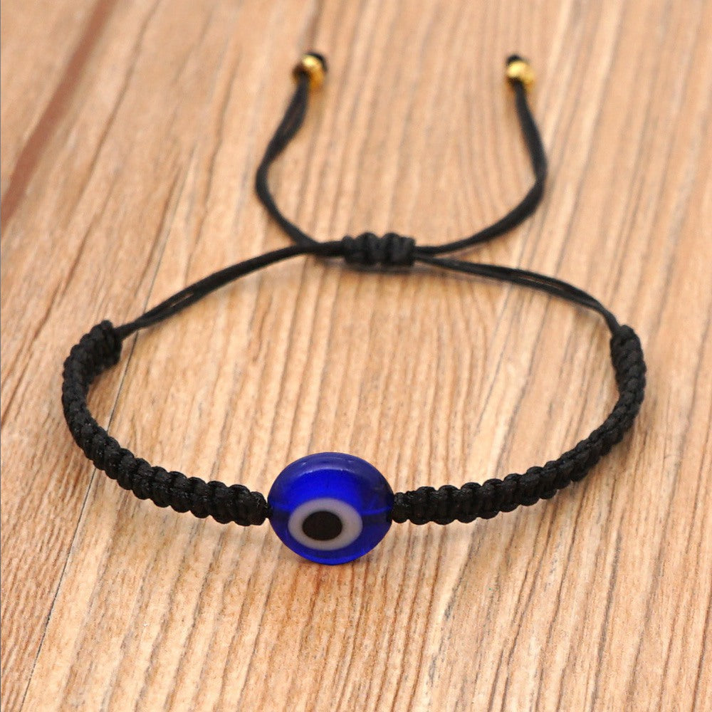 Ethnic Style Eyes Glass Bead Rope Bracelet Wholesale Gooddiy