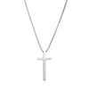 Fashion Cross Titanium Steel Plating Pendant Necklace