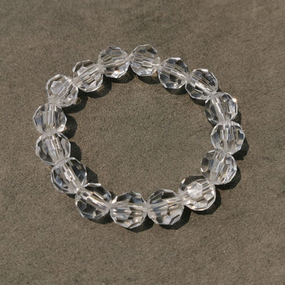 Simple Style Ball Resin Beaded Women's Bracelets Necklace