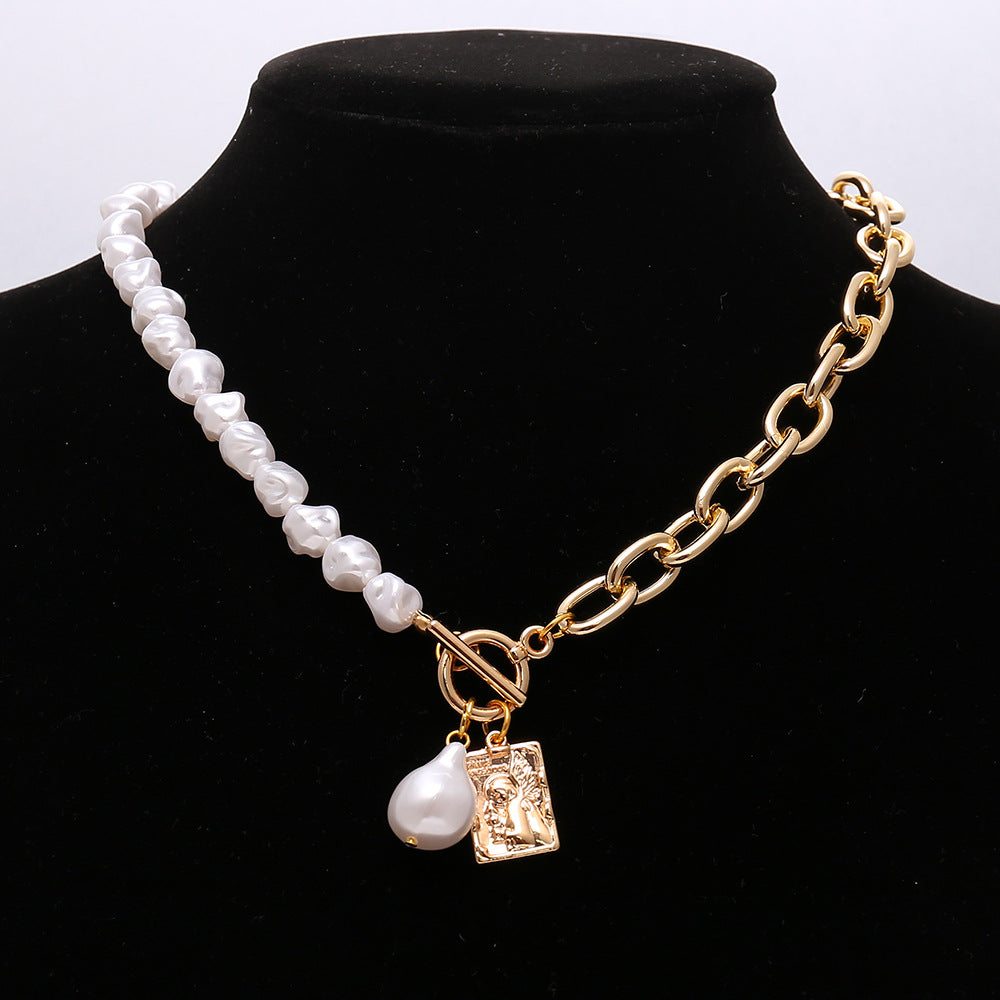 Gooddiy Fashion Bohemian Style Pearl Rice Beads Hand-woven Necklaces Wholesale Jewelry
