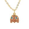 Personality Eye Pendant Clavicle Chain Fashion Micro-inlaid Zircon Necklace Wholesale