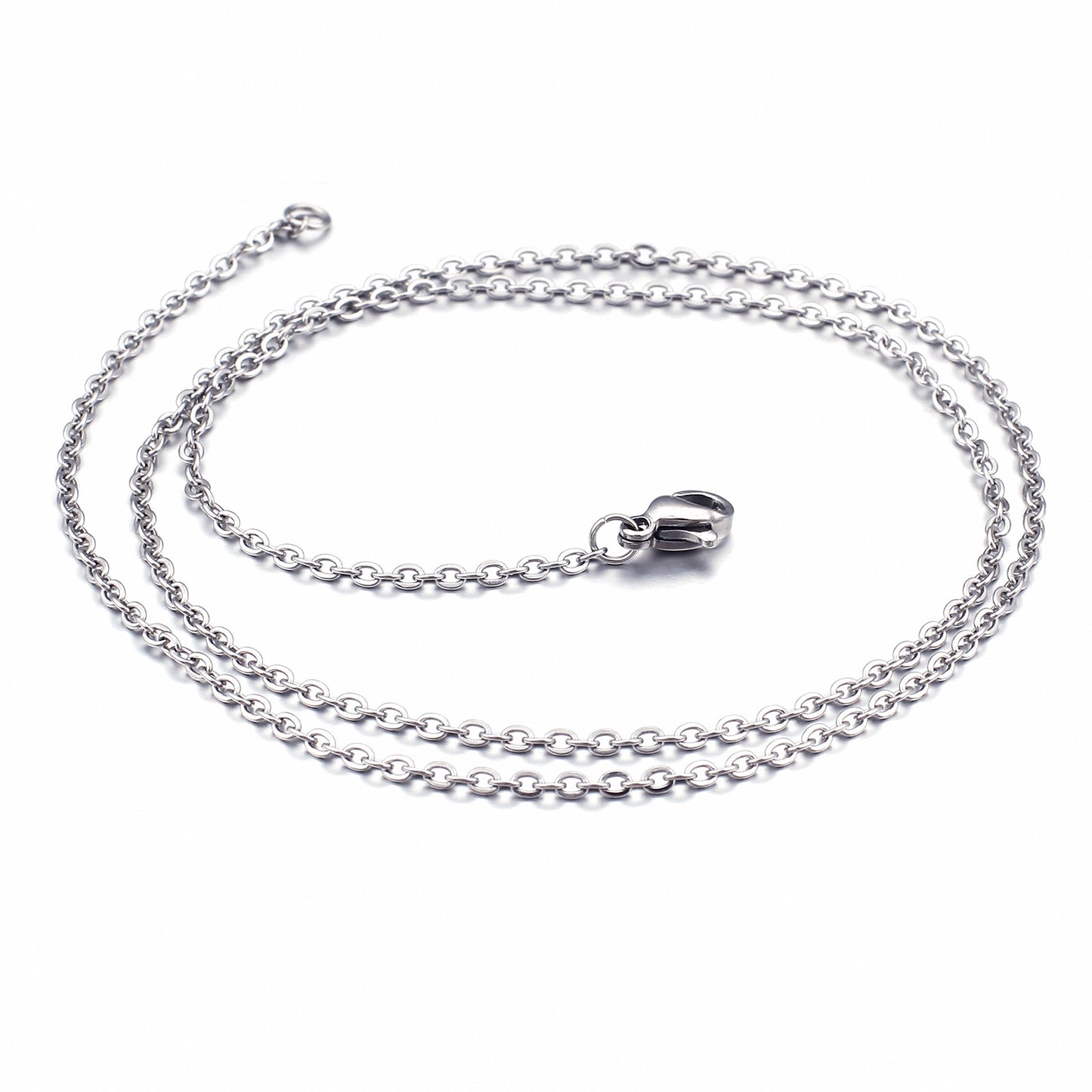 Foreign Trade E-commerce Supply Fashion Personalized Stainless Steel Ornament More Than Men's And Women's Necklaces Specifications Optional One-piece Delivery