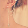 Wholesale Jewelry Vintage Style Letter Alloy Earrings