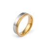 Fashion Simple Stainless Steel New Zircon Ring Jewelry