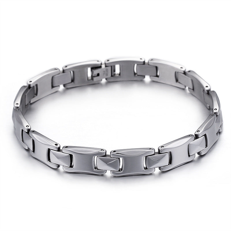 Fashion Multi-color Optional Couple Stainless Steel Bracelets Wholesale