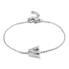 New 26 English Letters Diamond Fashion Personality Stainless Steel Bracelet