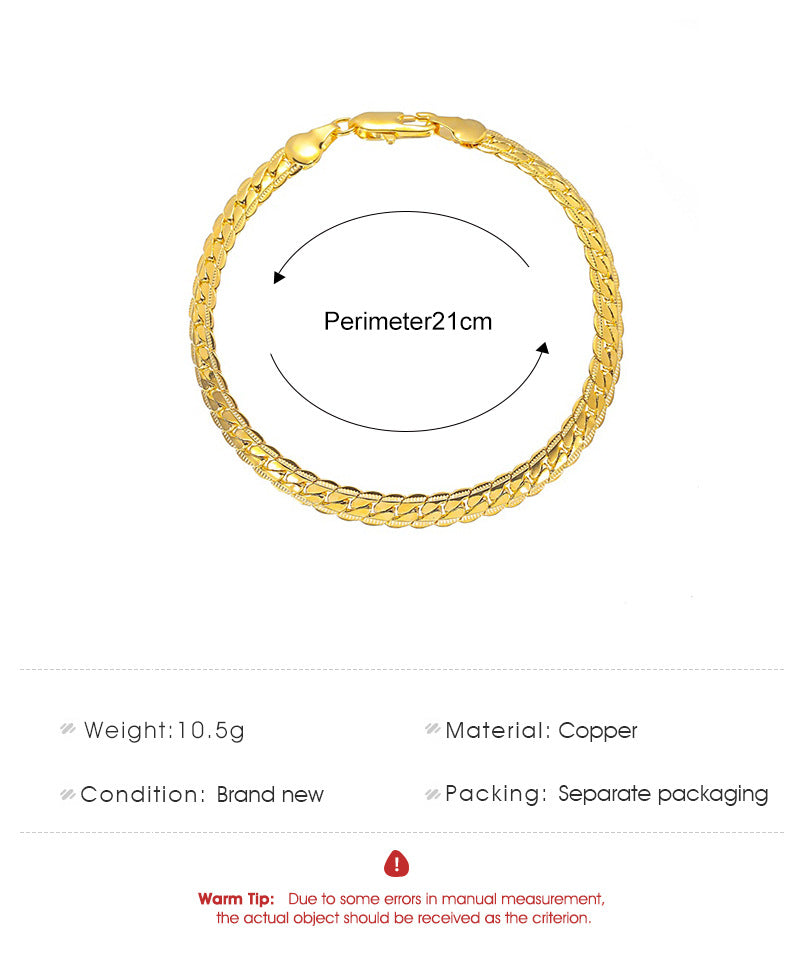 New Fashion Simple Metal Twist Chain Bracelet Gooddiy Wholesale