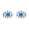 Hecheng Ornament Dripping Oil Eye Stud Earrings European And American Style Personalized Women's Stud Earrings Ornament Accessories