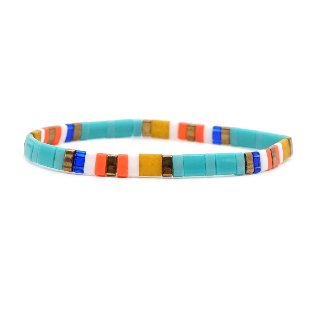 Bohemian Seaside Beach Wind Tila Beads Men And Women Bracelets Wholesale