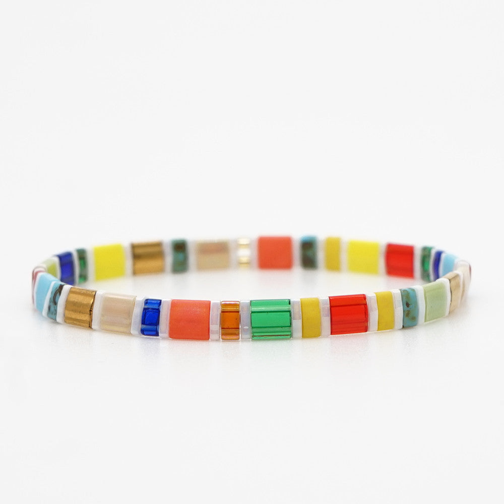 Bohemian Seaside Beach Wind Tila Beads Men And Women Bracelets Wholesale