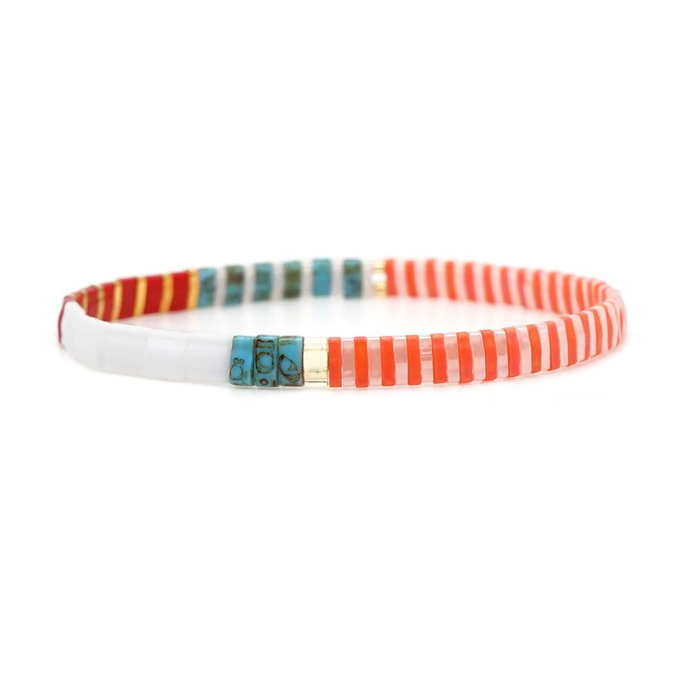 Bohemian Seaside Beach Wind Tila Beads Men And Women Bracelets Wholesale