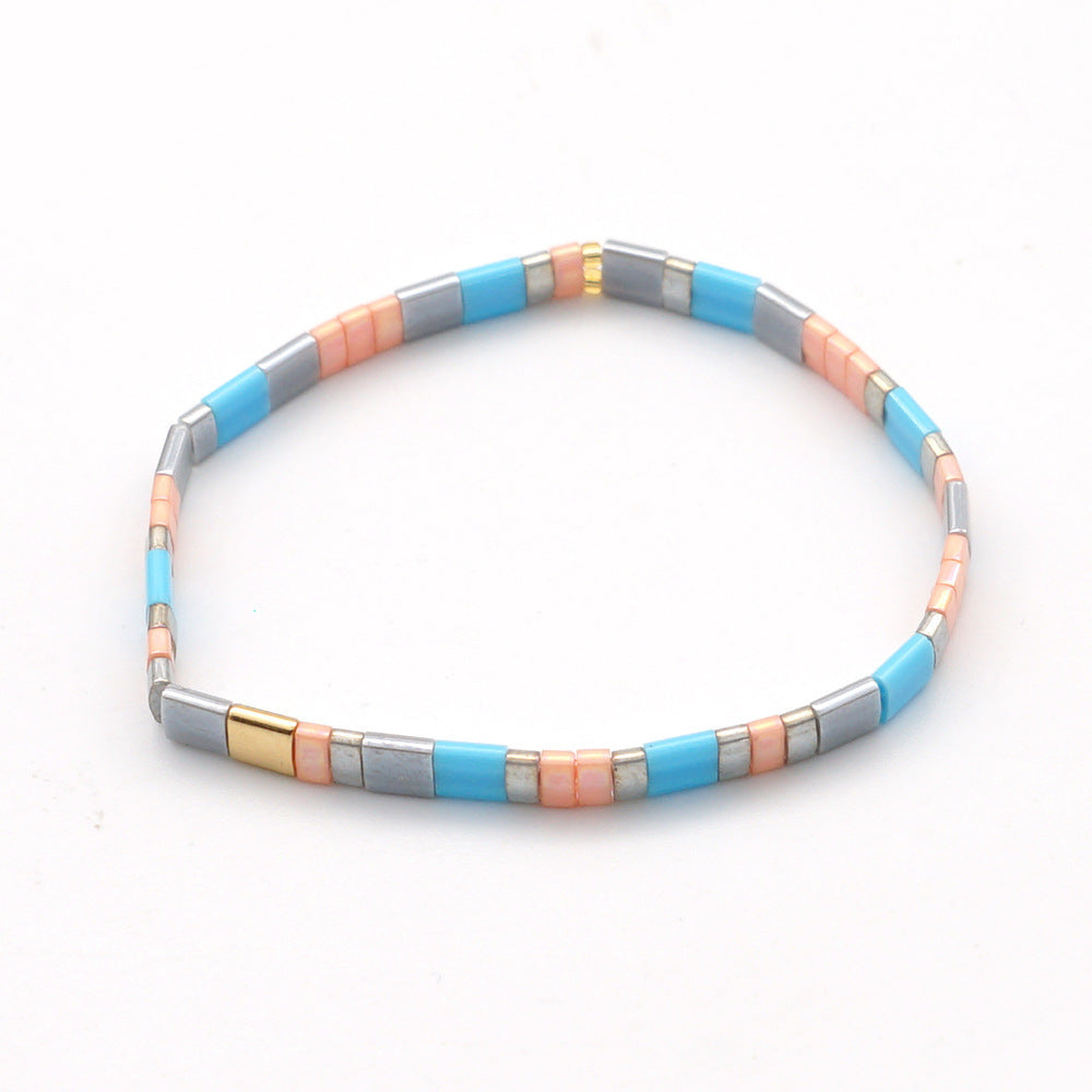 Bohemian Seaside Beach Wind Tila Beads Men And Women Bracelets Wholesale