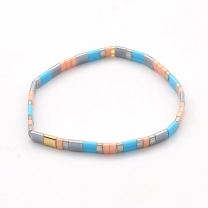 Bohemian Seaside Beach Wind Tila Beads Men And Women Bracelets Wholesale