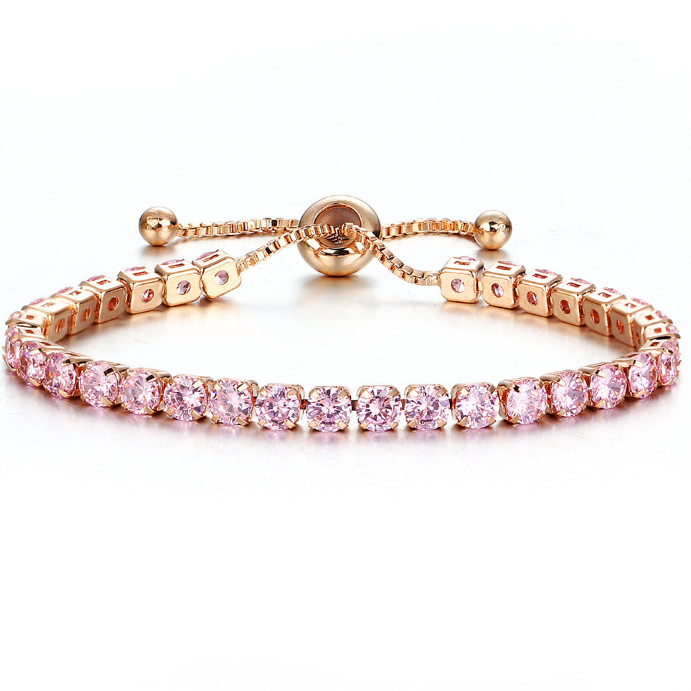 Simple Style Geometric Plating Gem Women's Bracelets