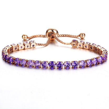 Simple Style Geometric Plating Gem Women's Bracelets