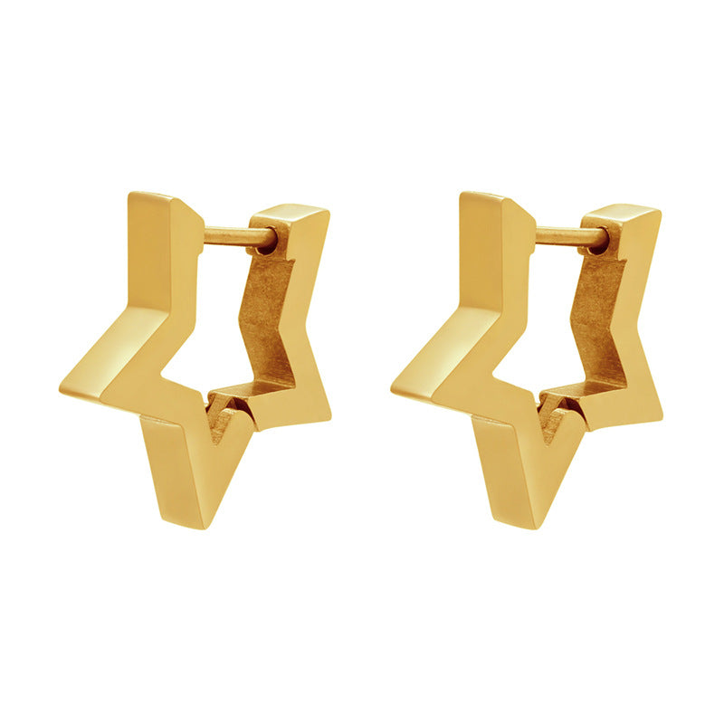 Fashion Geometric Gold Plated No Inlaid Gold Plated Earrings