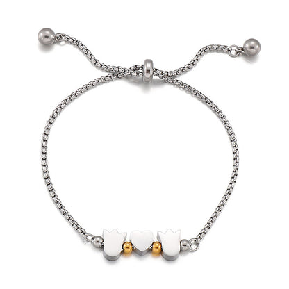 New Product Fashion Jewelry Stainless Steel Adjustable Bracelet Wholesale