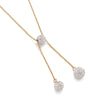 Fashion Mud Full Diamond Ball Stainless Steel Necklace