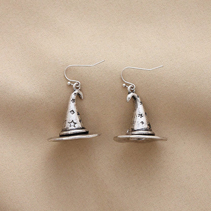 European And American Jewelry Magic Hat Retro Earrings