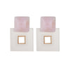 Fashion Geometric Hollow Acrylic Color Variety Earrings Nhbq146573