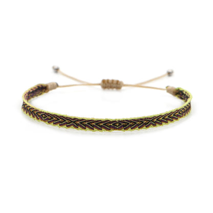 Wholesale Ethnic Style Plaid Adjustable Bracelet Gooddiy