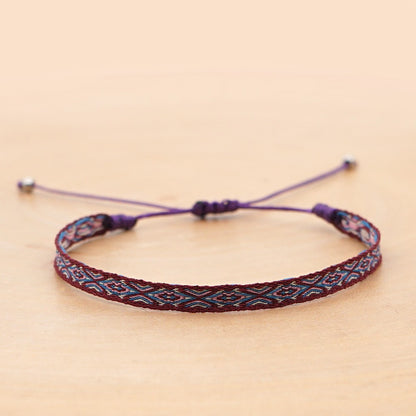 Wholesale Ethnic Style Plaid Adjustable Bracelet Gooddiy