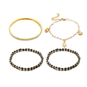 Alloy Fashion Geometric Anklet  (3996) Nhgy2736-3996