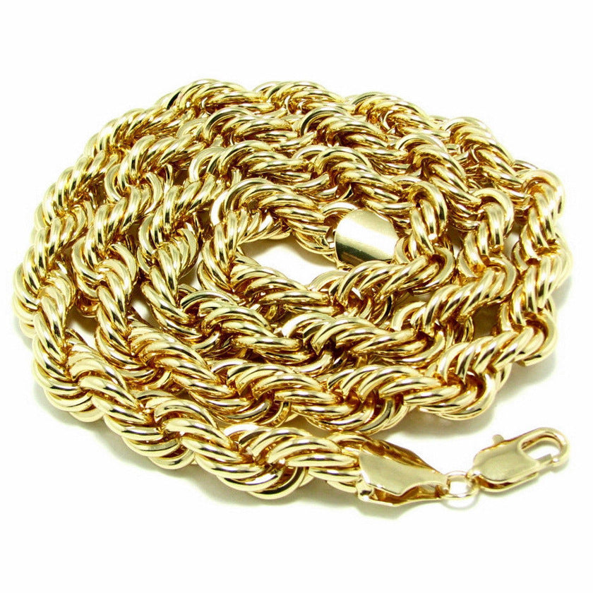 Twist Chain Necklace Metal Twist Thick Long Twist Chain Necklace