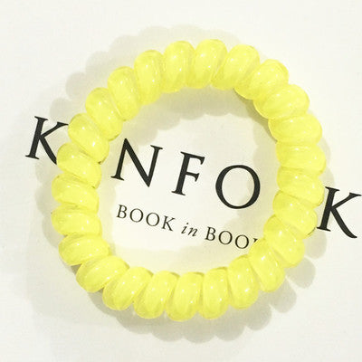 Korean Phone Cord Hair Ring Head Rope Hair Rubber Band Korean Candy-Colored Hair Rope