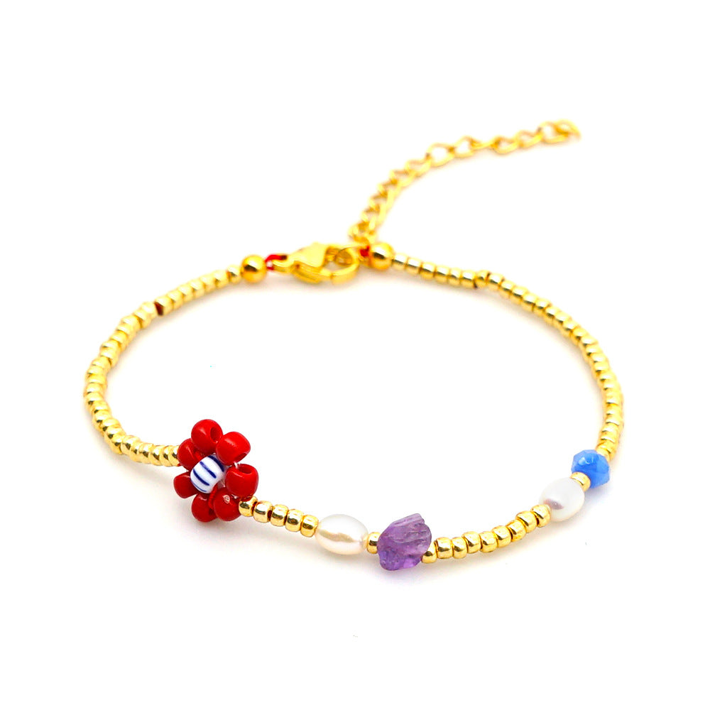 Fashion Pearl Miyuki Beads Bracelet