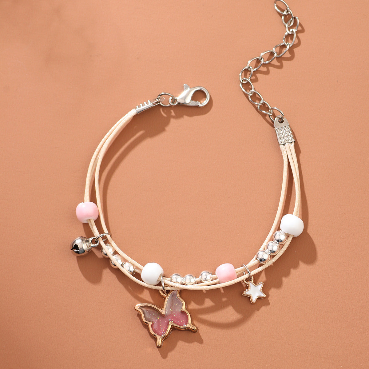 Korean New Butterfly Bracelet Female Sweet Hand Jewelry Wholesale