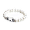 Card Wheel Korean New Shell Pearl Bracelet Love Stainless Steel Bracelet Creative Style Women's Bracelet Wholesale