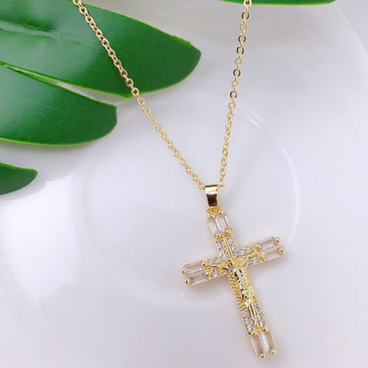 Cross Copper Necklace In Bulk