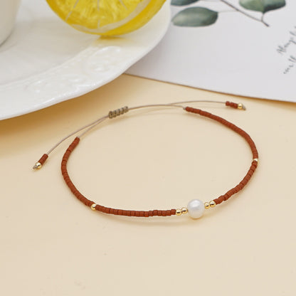 New Miyuki Jewelry Stone Suit Bracelet Bohemia Small Bracelet Female