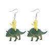 Funny Cartoon Animal Cute Baby Doll Earrings Wholesale