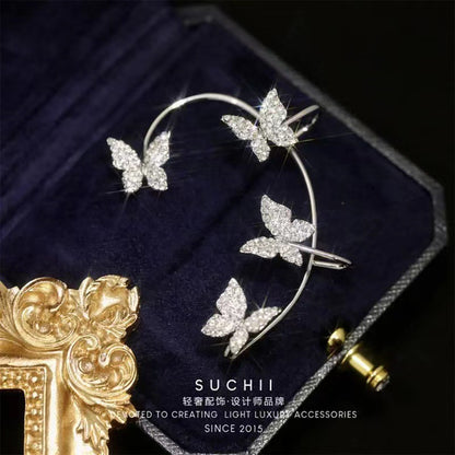 Wholesale Jewelry Simple Style Butterfly Alloy