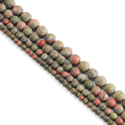 Frosted Natural Miscellaneous Stone Agate Loose Beads